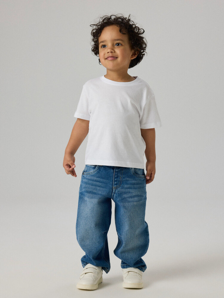 Name it NMMBEN BARREL JEANS  - Medium Blue