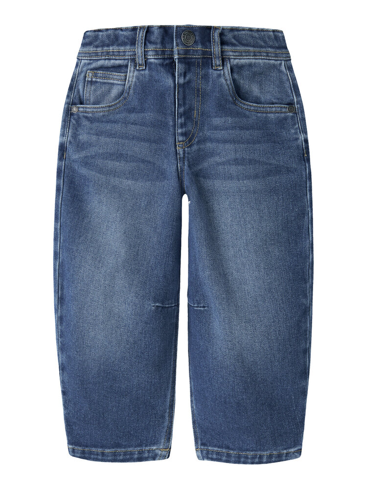 Name it NMMBEN BARREL JEANS  - Medium Blue
