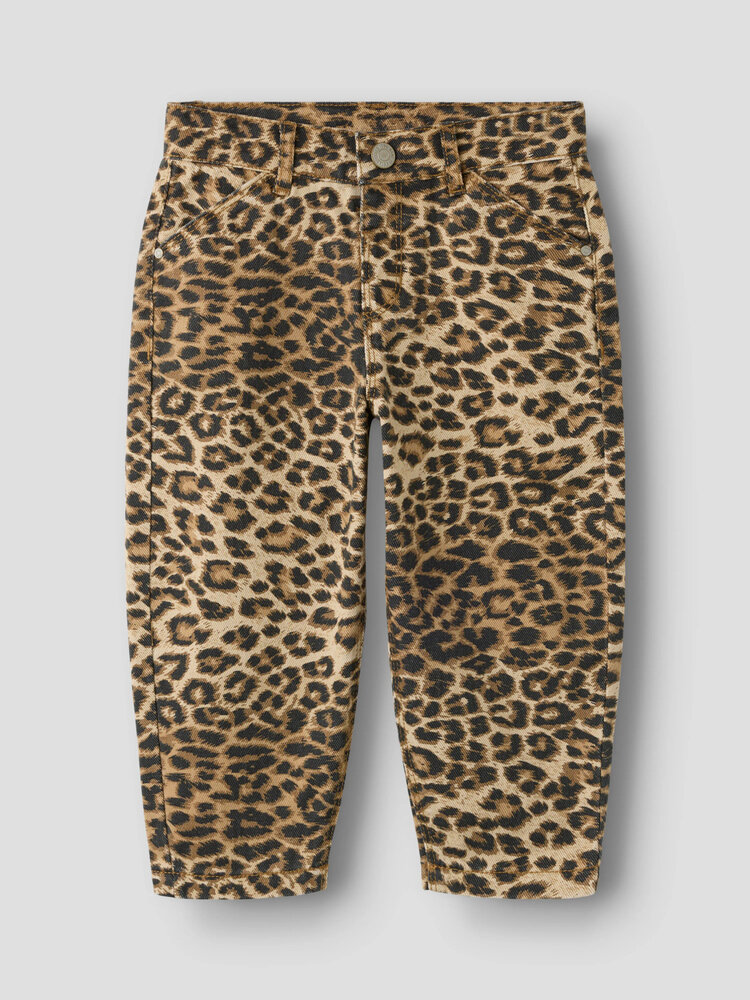 Name it NMFBELLA MOM TWI PANTS - Leopard