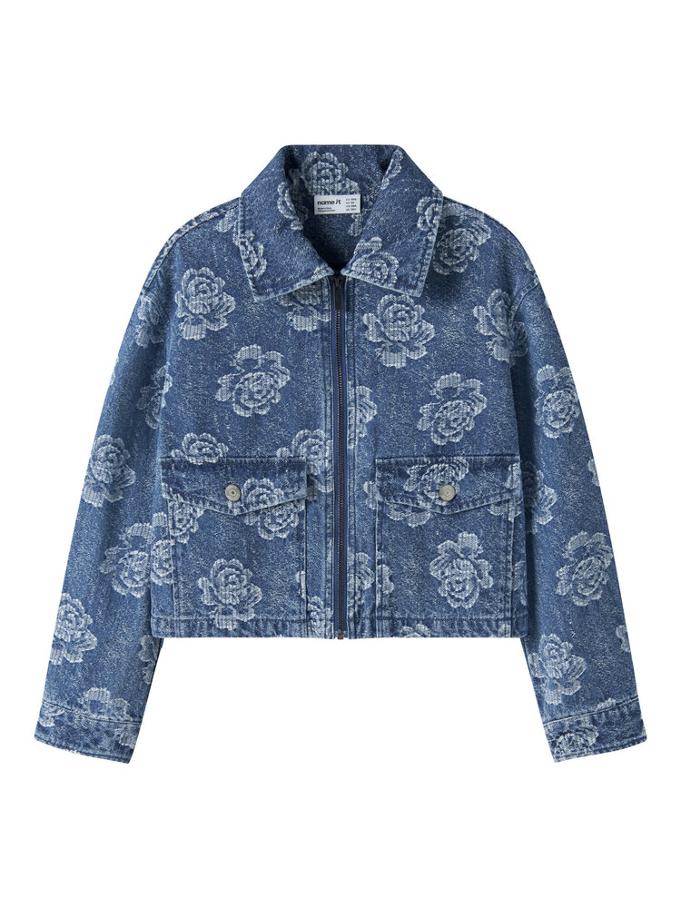 Name it NKFJULIA JACQUARD DNM JACKET