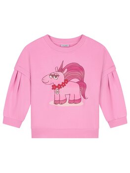 Daily Brat SASSY UNICORN SWEATER PINK