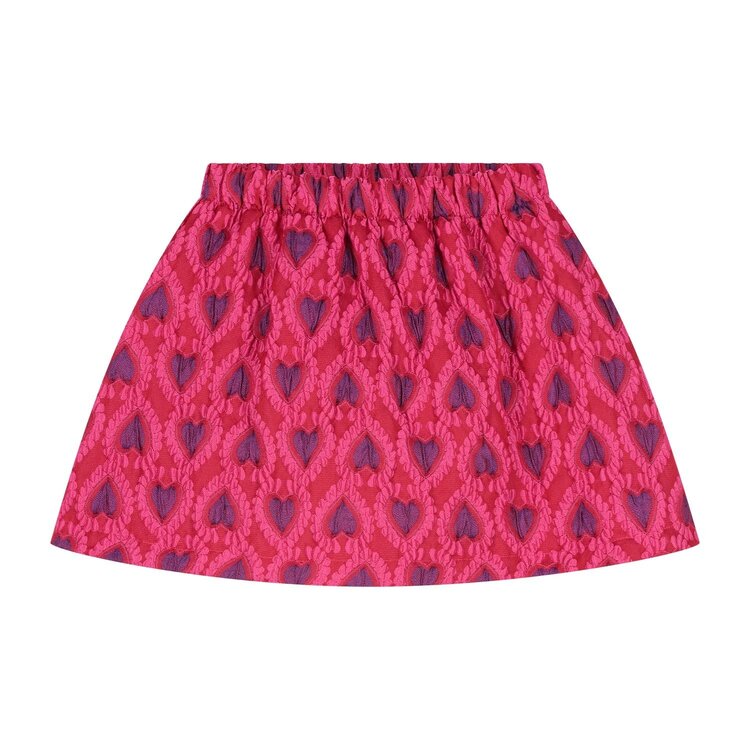 Daily Brat SWEET HEARTS SKIRT PINK
