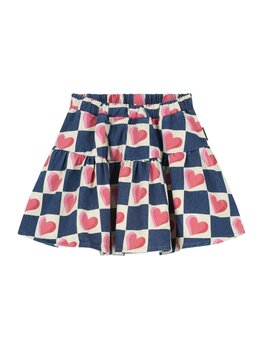 Daily Brat LUCKY HEART SKIRT SOFT BLUE