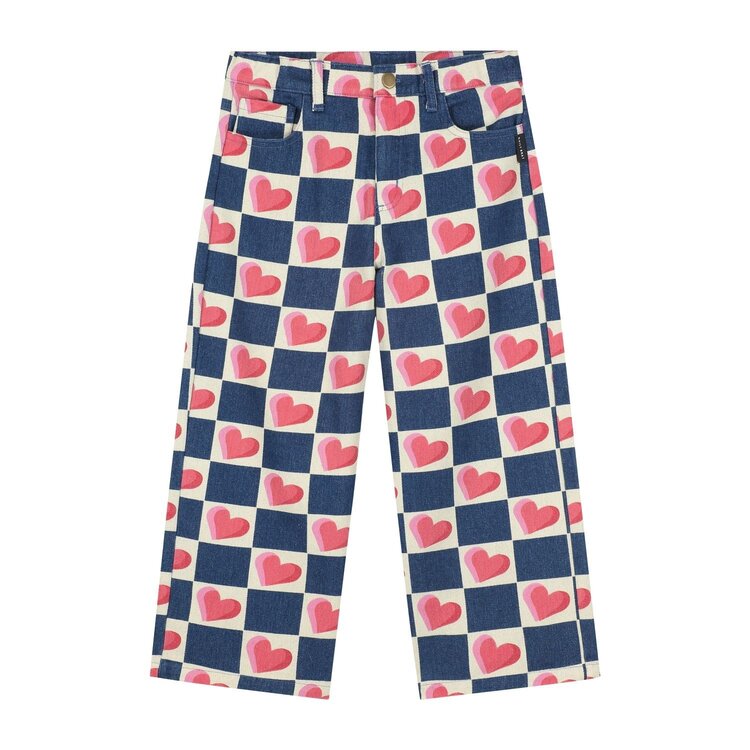 Daily Brat LUCKY HEART JEANS SOFT BLUE