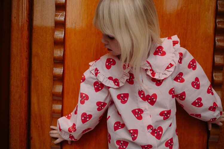Daily Brat PATTY HEART SHIRT