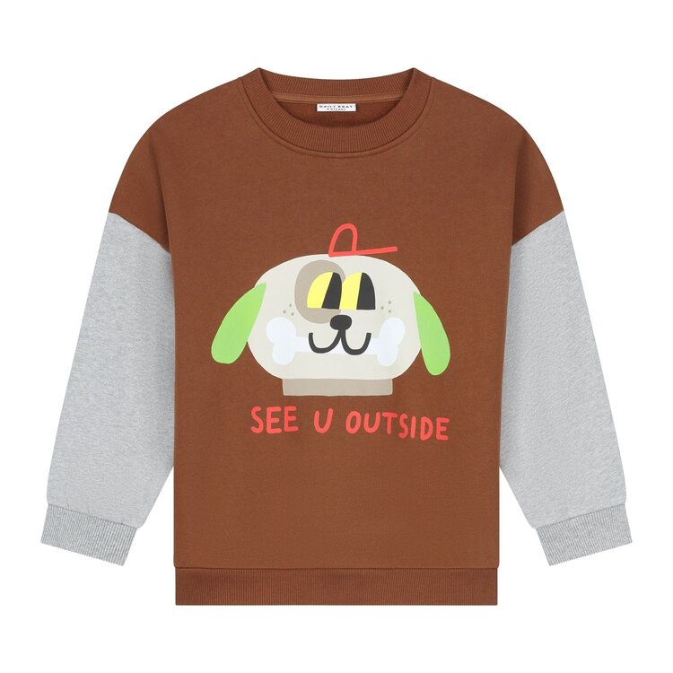 Daily Brat SEE U OUTSIDE SWEATER