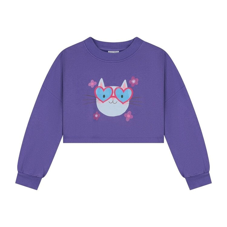 Daily Brat HEARTBREAKER MEOW SWEATER