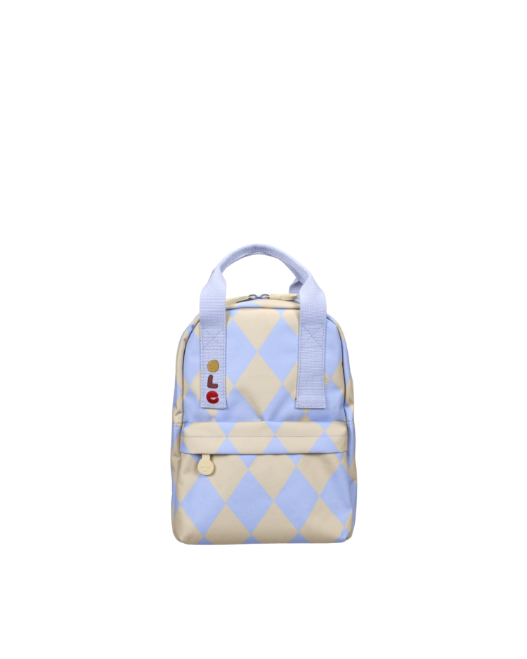 OLE Ole backpack small | diamond | vanilla + ice blue