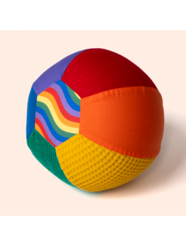 Little Botanic Sensoriche Ballonenbal - Regenboog