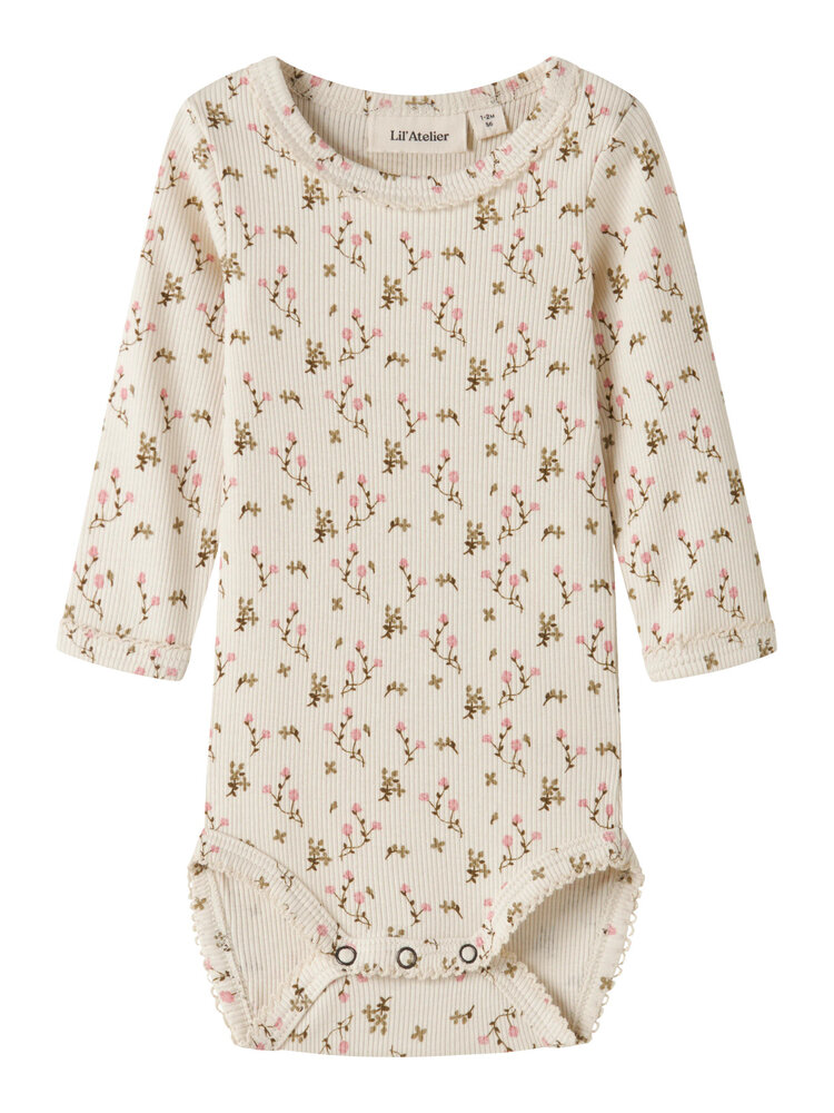 Lil atelier NBFLAGO MAU LS SLIM BODY - Flower