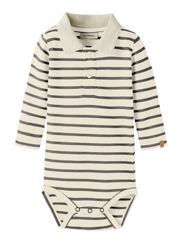 Lil atelier NBMLIMIA LS POLO BODY LIL - Poppy Seed