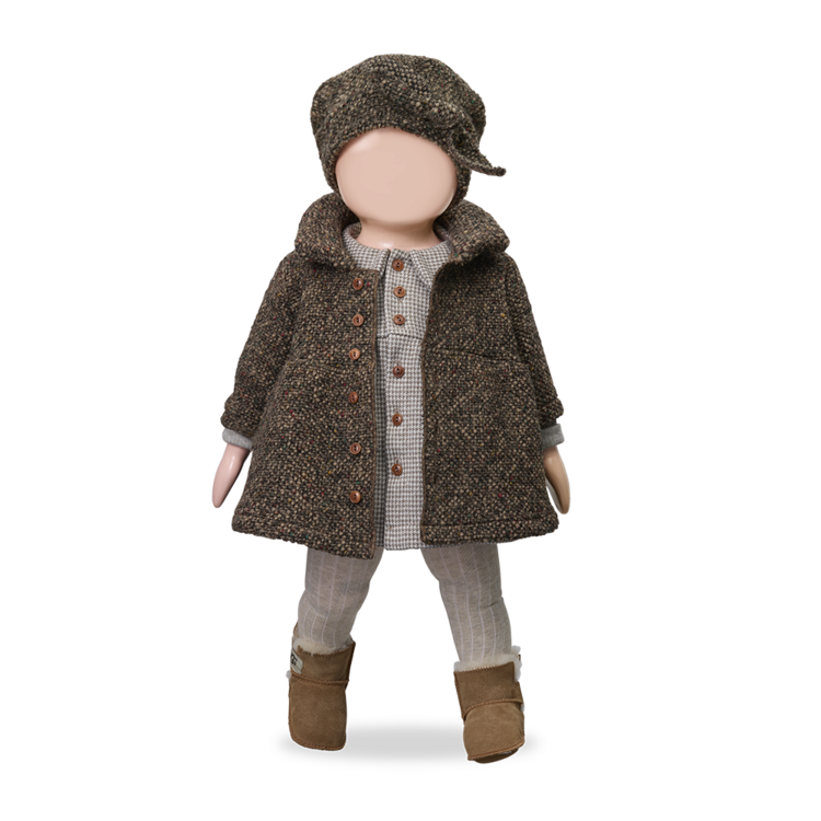 1+ in the family Salerno - dark taupe