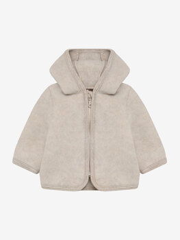 HUTTEliHUT Jacket Wool Fleece - Camel Melange