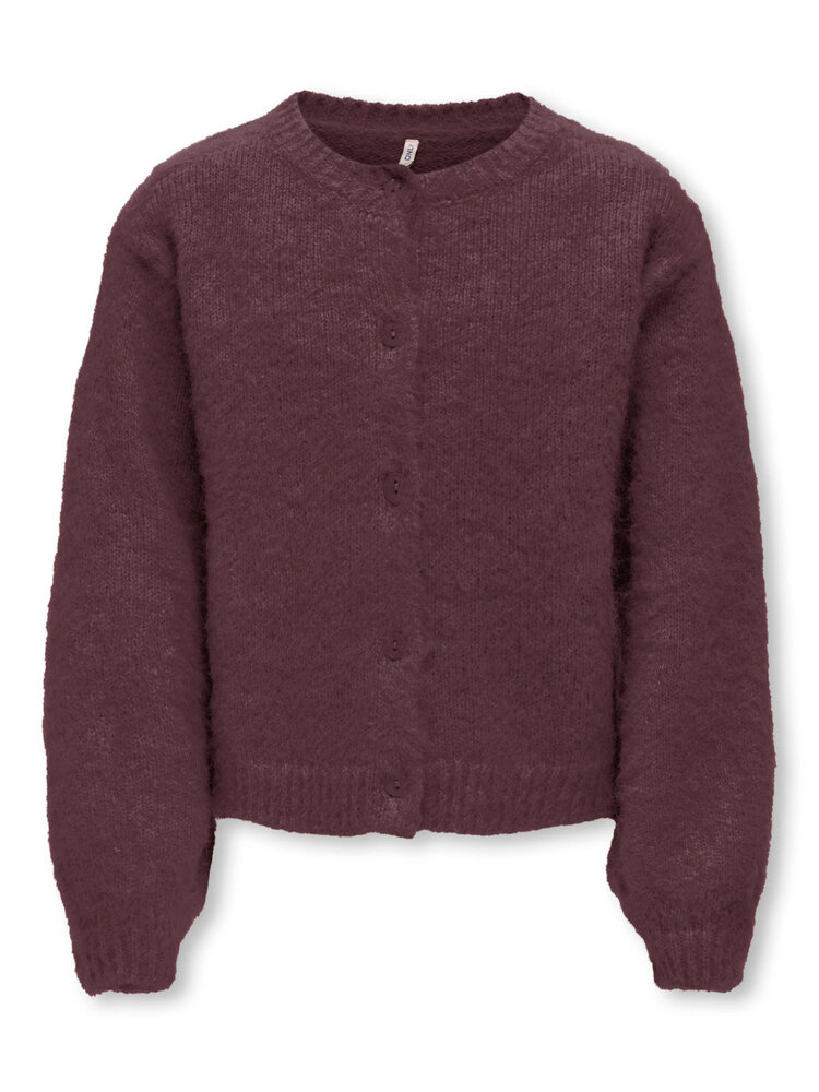Only KOGGALO LS O-NECK CARDIDAN - Fudge