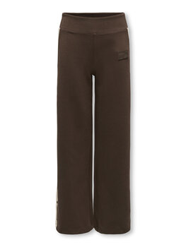 Only KOGADA DETAILED WIDE PANTS - Coffee bean