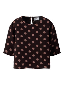 Name it NMFNINA 3/4 RLX TOP - Plum