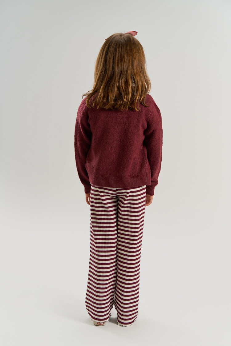 THE NEW TNVerity Knit Cardigan - Burgundy