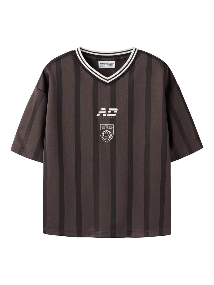 Name it NKFNOKOLLO SS RLX TOP - Chocolate