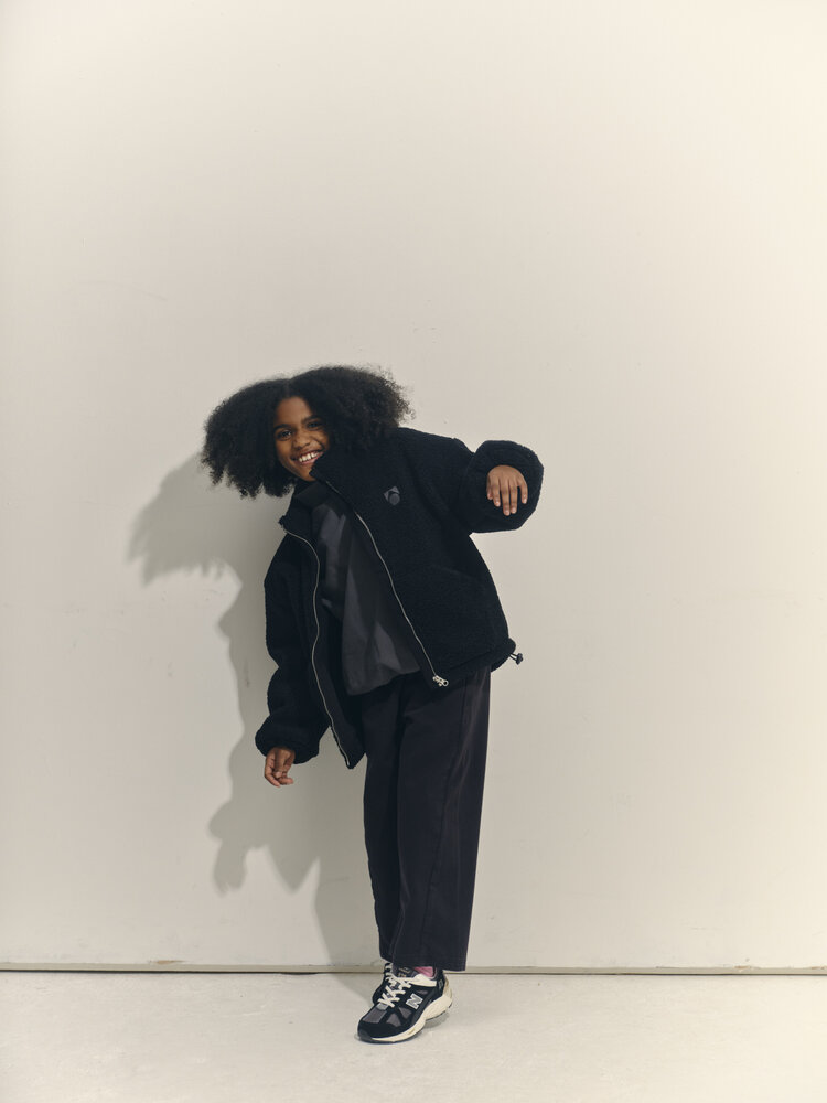 Main Story Teddy Fleece Jacket - Black