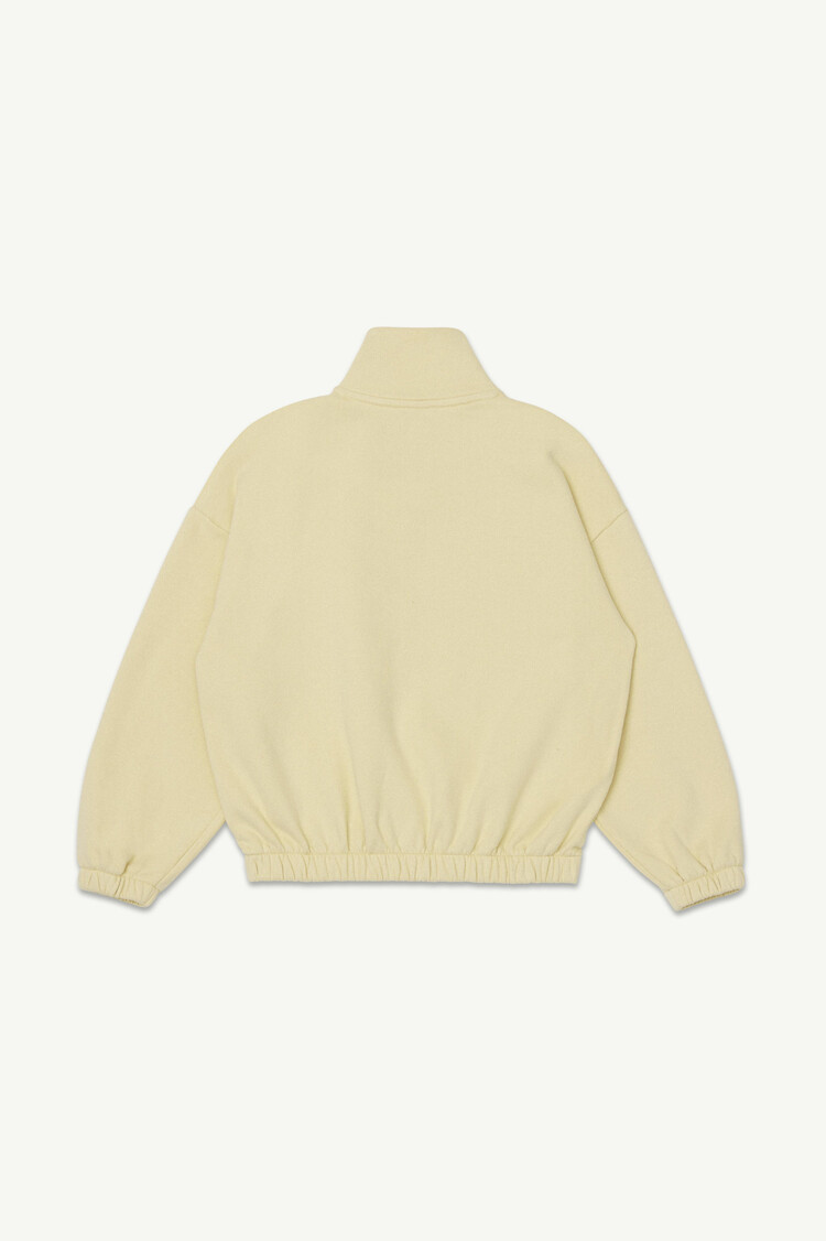 Main Story Half Zip Funnel Sweatshirt - Tortilla Fleece