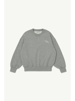 Main Story Crew Sweatshirt - Grey Melange Fleece