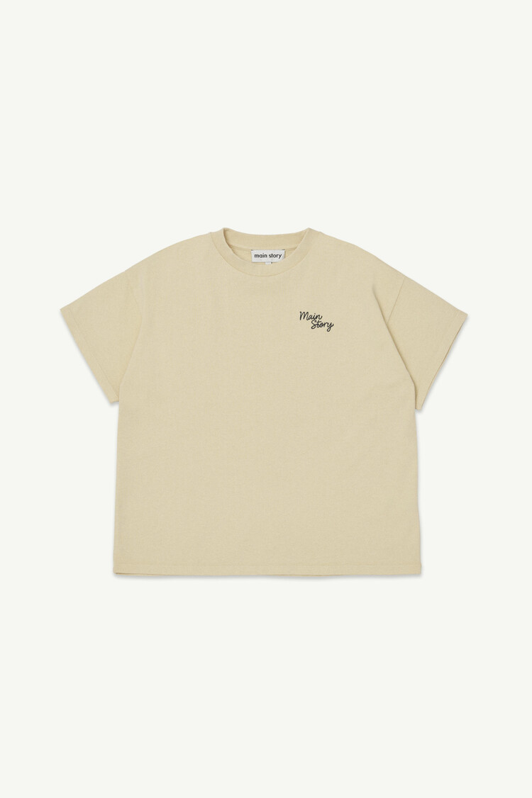 Main Story Heavy Tee - Wood Ash Jersey