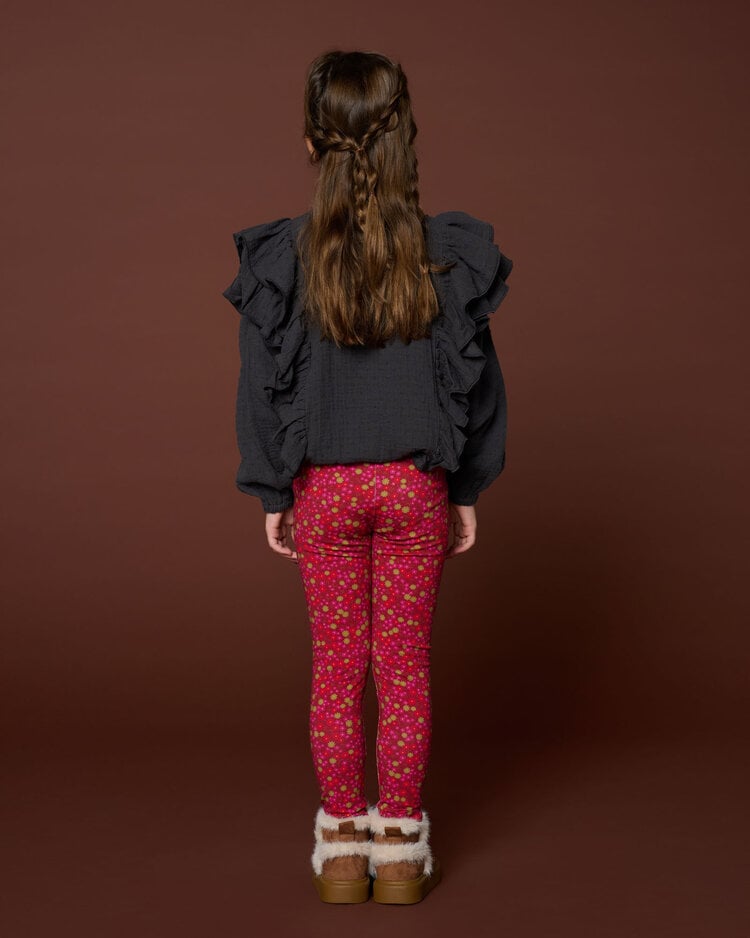 Petit Blush Lola legging  winter flower aop