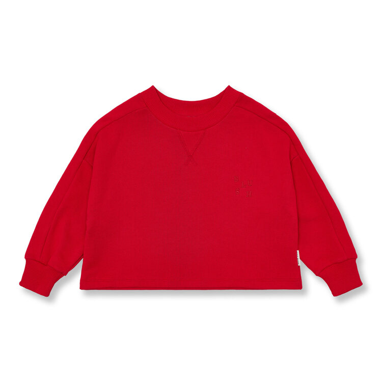 Petit Blush coco sweater salsa
