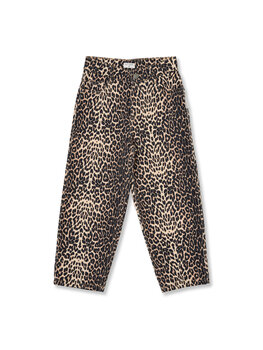 Petit Blush Ballon fit jeans leopard