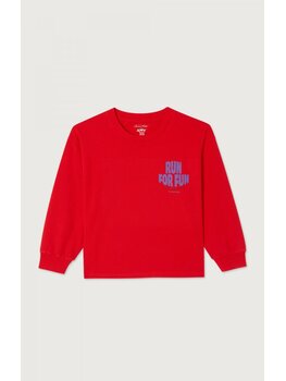 American Vintage KID TEE- Fizvalley - Fraise Vintage