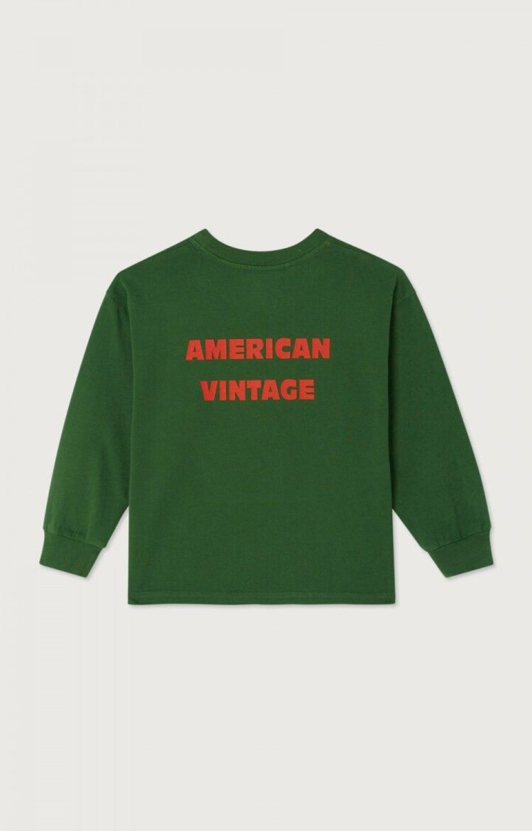 American Vintage KID TEE- Fizvalley - Feuillage