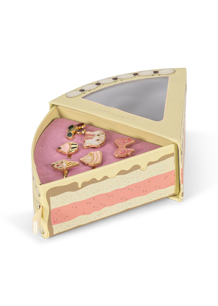 Konges Slojd KITTY SWEETS RING SET 6 PCS