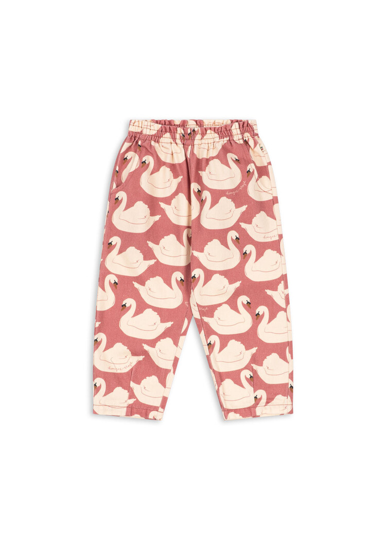 Konges Slojd MAGOT FRILL PANTS GOTS- Swan Rose