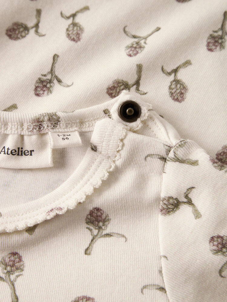 Lil atelier NBFGAYO SIG LS SLIM BODY - Artichoke