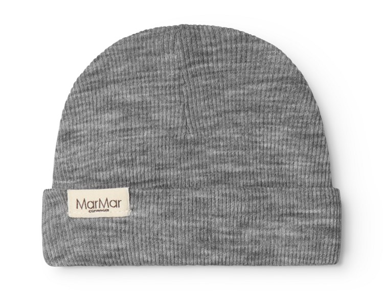 MarMar Copenhagen Aiko - Wool Rib -  Grey Melange