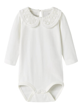 Name it NBFTYLLA LS BODY - White Alyssum