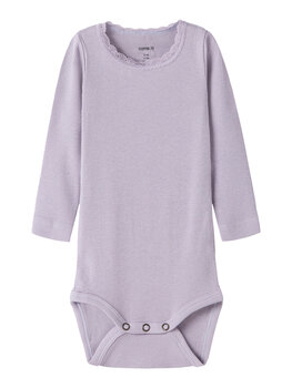 Name it NBFKAB LS BODY - Lavender Gray
