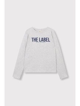 Alix mini Longsleeve - Light Grey Melange