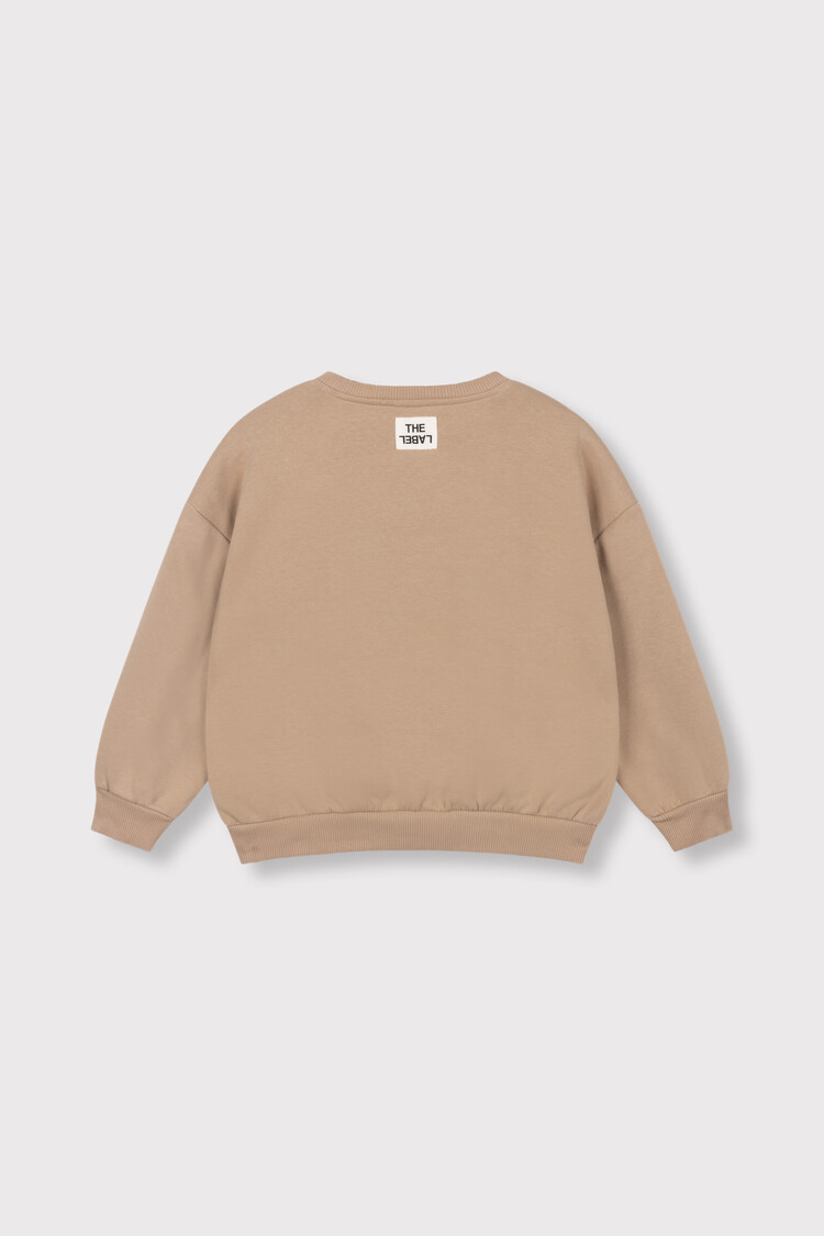 Alix mini Pintuck Sweater - Sand