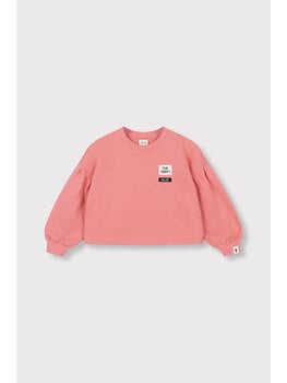 Alix mini Cropped Sweater - Bright Coral