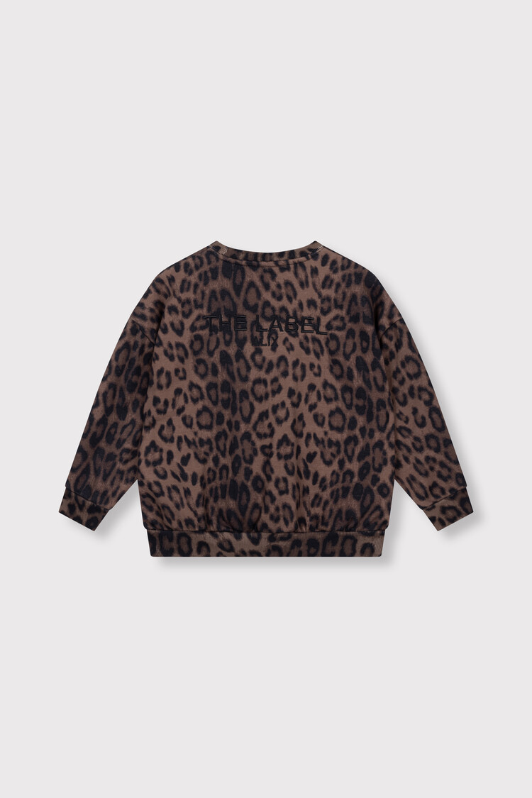 Alix mini Sweater - Leopard