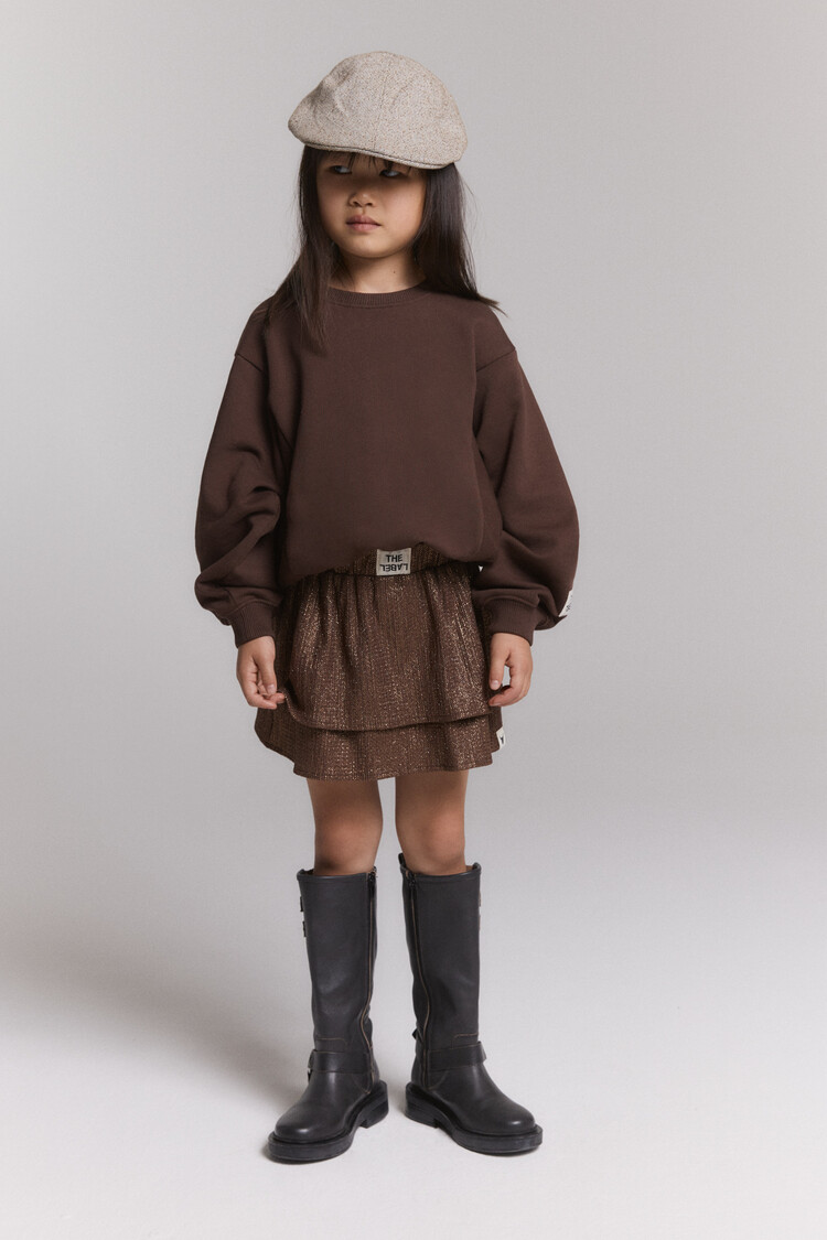 Alix mini Sweater - Warm Brown