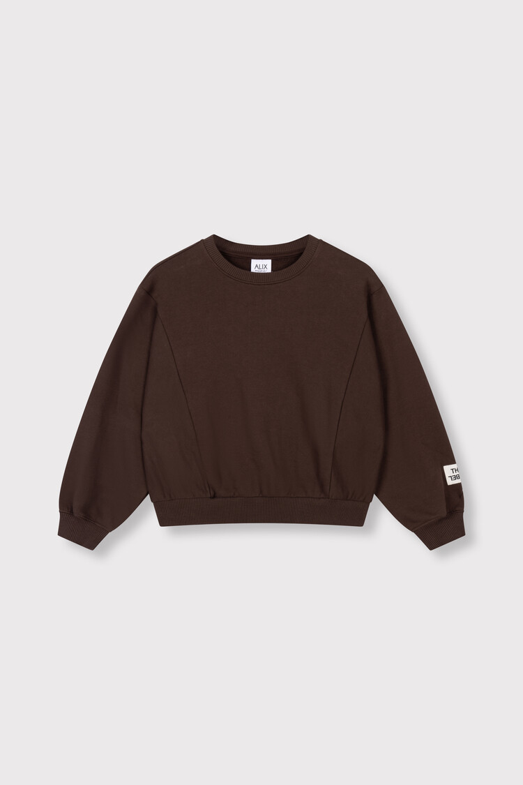 Alix mini Sweater - Warm Brown