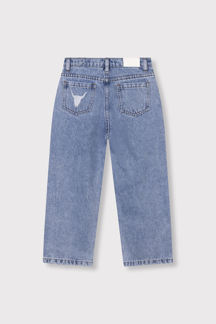 Alix mini Flowy Denim Pants