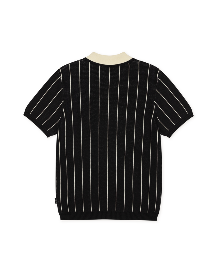 Les Deux Pinstripe Knitted Polo KIDS