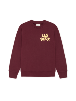 Les Deux Logo Sweatshirt KIDS - Chocolate