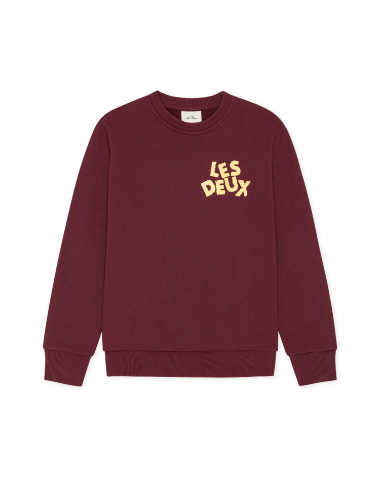 Les Deux Logo Sweatshirt KIDS - Chocolate