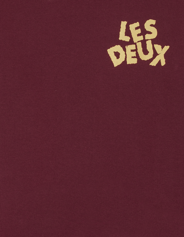 Les Deux Logo Sweatshirt KIDS - Chocolate