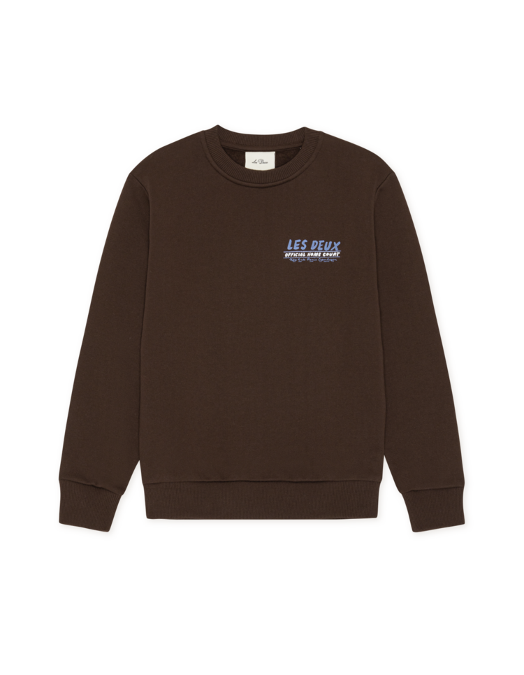 Les Deux Record Sweatshirt KIDS - Brown