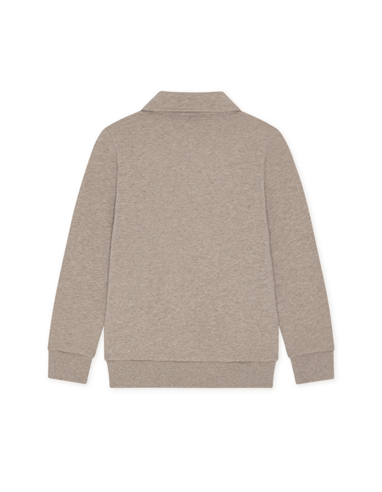 Les Deux College Rugby Polo Sweatshirt  - Sand